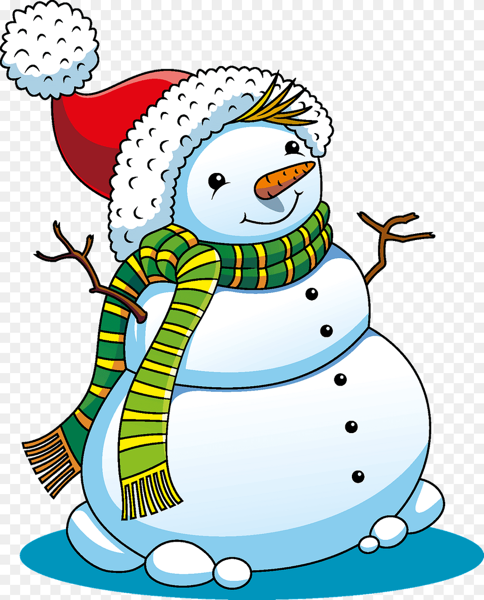 Christmas Snowman Clipart, Nature, Outdoors, Snow, Winter Png