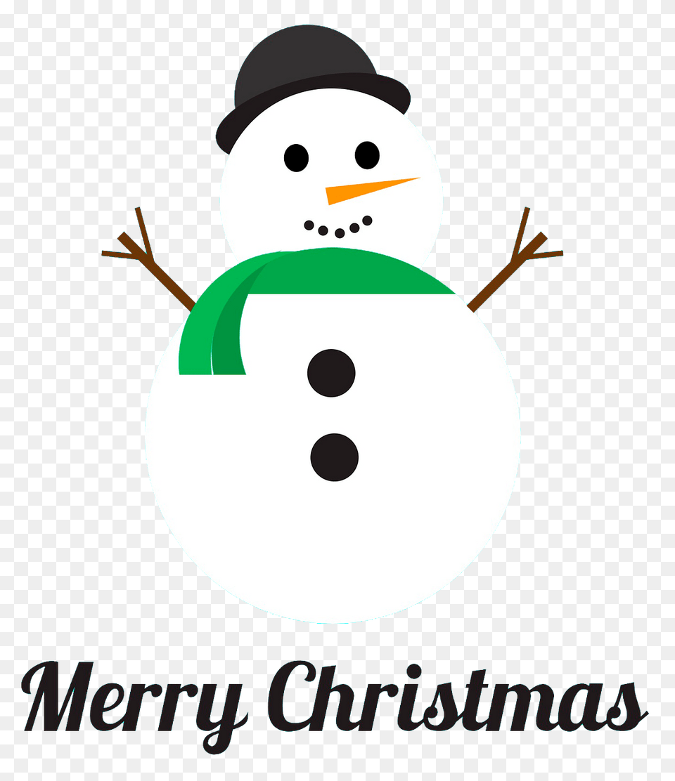 Christmas Snowman Clipart, Nature, Outdoors, Winter, Snow Free Png Download