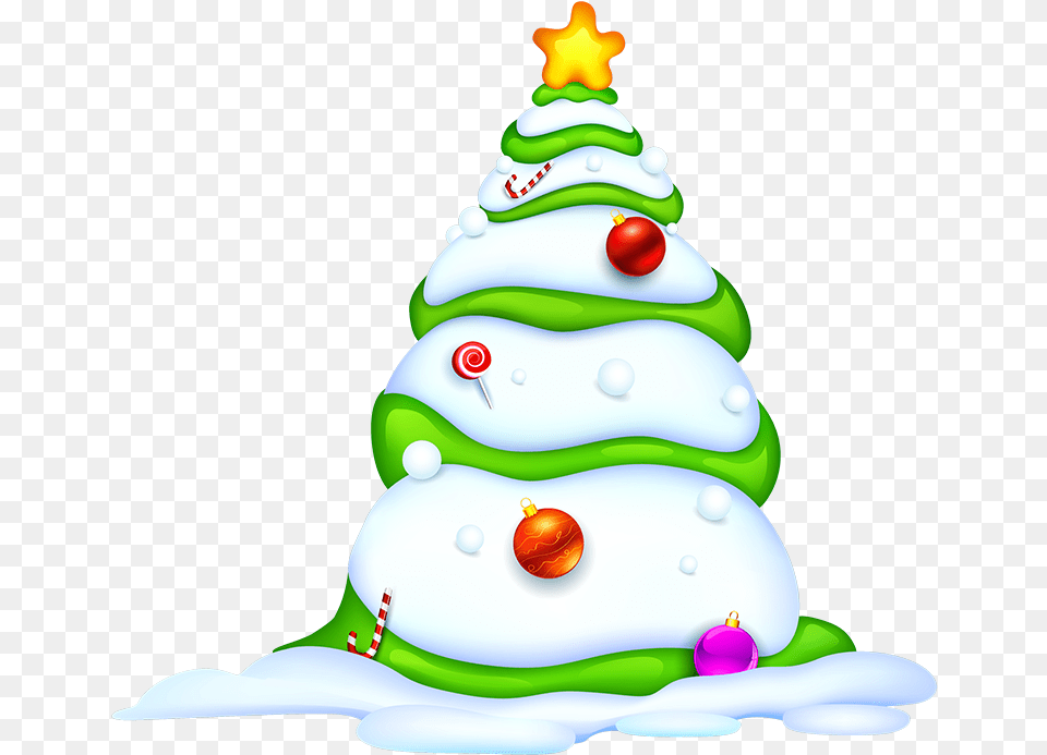 Christmas Snowy Tree Picture Christmas Day, Nature, Outdoors, Winter, Snow Free Png