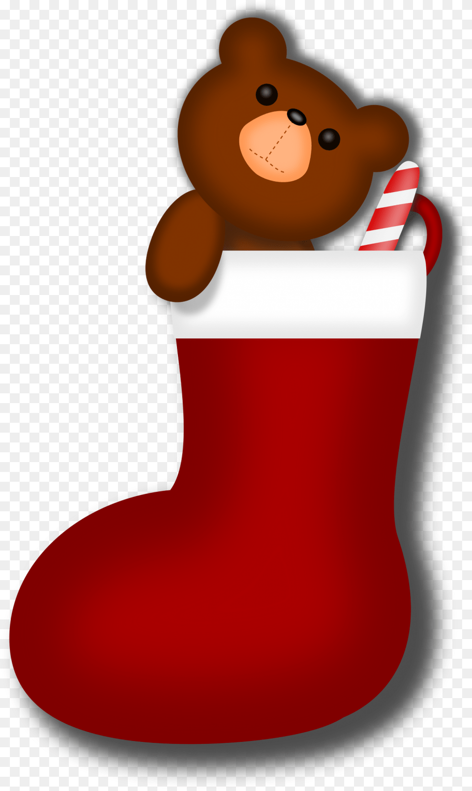 Christmas Sock Cartoon Transparent, Clothing, Hosiery, Christmas Decorations, Festival Free Png Download