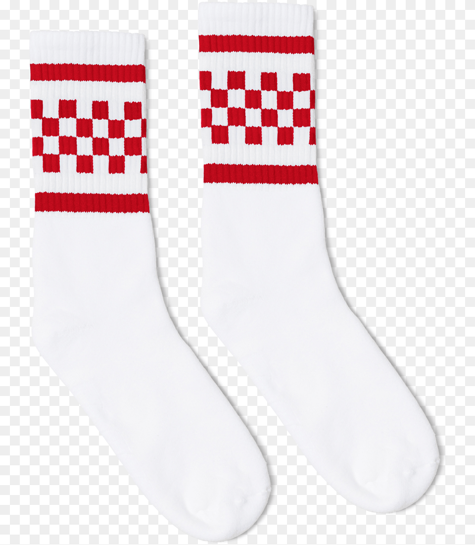 Christmas Socks Checkered Socks Vippng Sock, Clothing, Hosiery Free Png