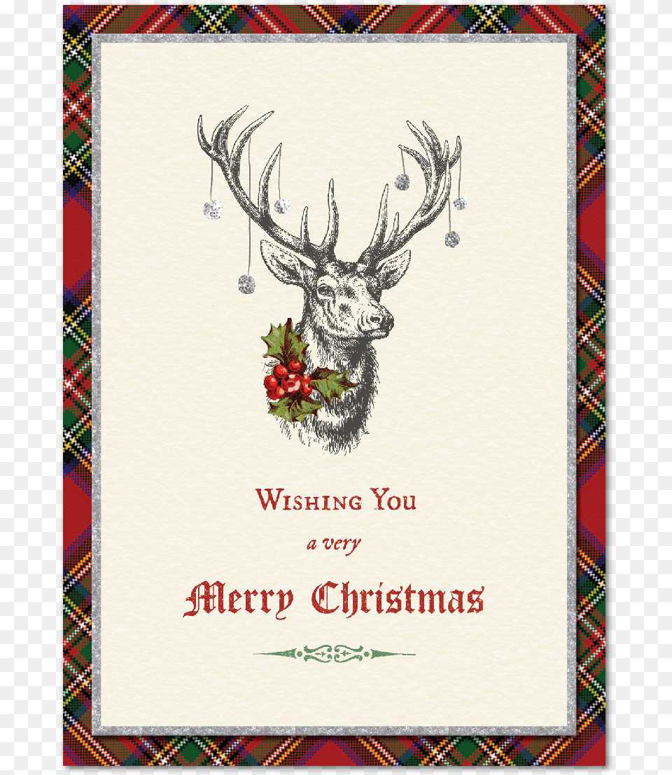 Christmas Stag Deer Stag Clipart, Animal, Mammal, Wildlife, Antler Png