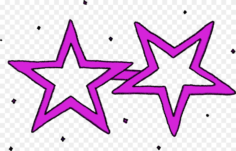 Christmas Star Gif, Purple, Star Symbol, Symbol Free Png Download