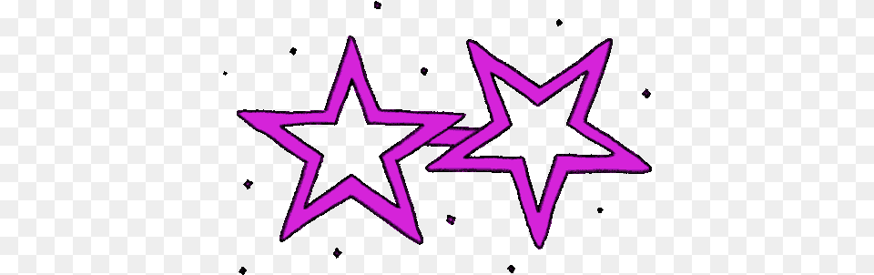 Christmas Star Gif Achievement Icon, Purple, Star Symbol, Symbol, Cross Free Transparent Png