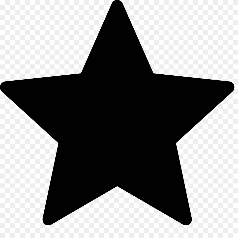 Christmas Star Icon, Gray Free Png Download