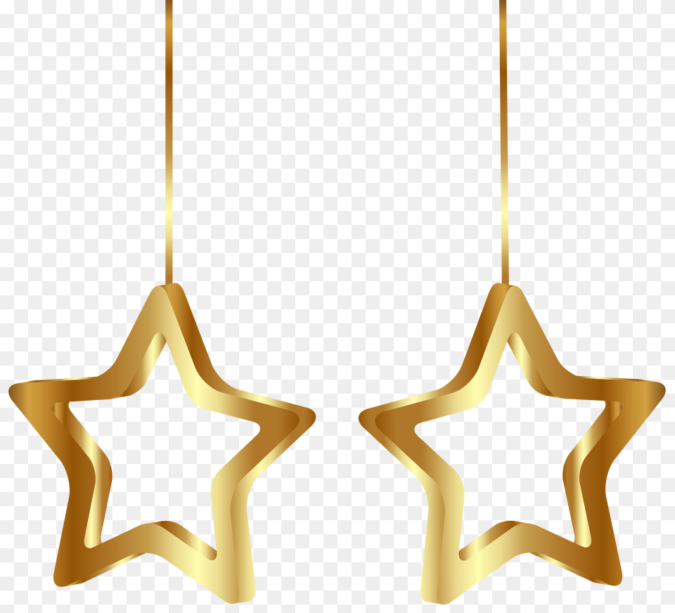 Christmas Star Ornaments Clipart Gallery, Star Symbol, Symbol, Crib, Furniture Free Transparent Png