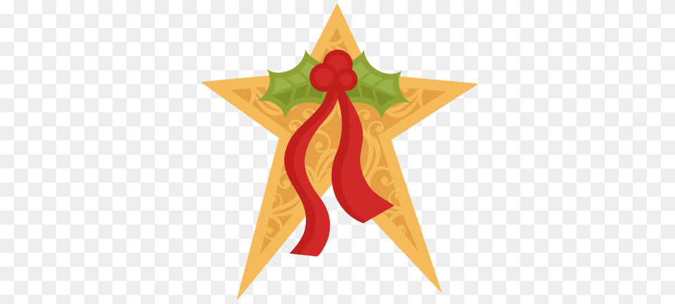 Christmas Star Svg Scrapbook Cut File For Holiday, Star Symbol, Symbol Free Png Download