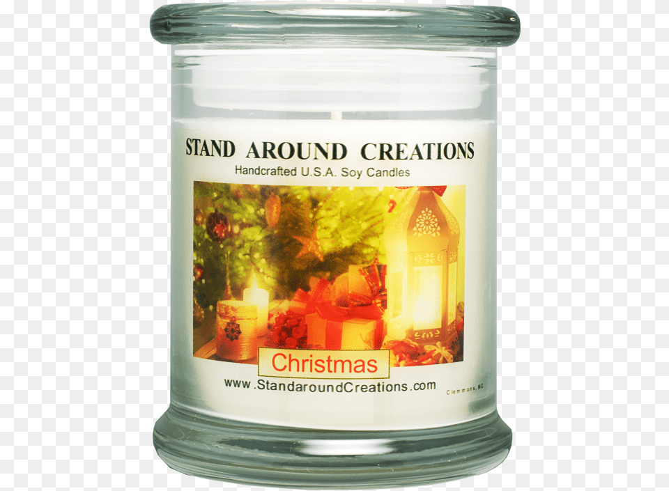 Christmas Status 12 Oz Spruce, Jar, Candle Png Image