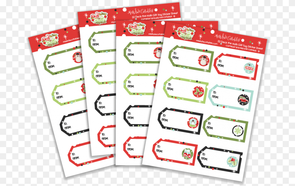 Christmas Stickers For Gifts Presents Tags Treats Parallel, Text, Paper Png Image
