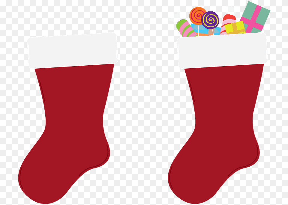 Christmas Stocking, Clothing, Gift, Hosiery, Christmas Decorations Free Png Download