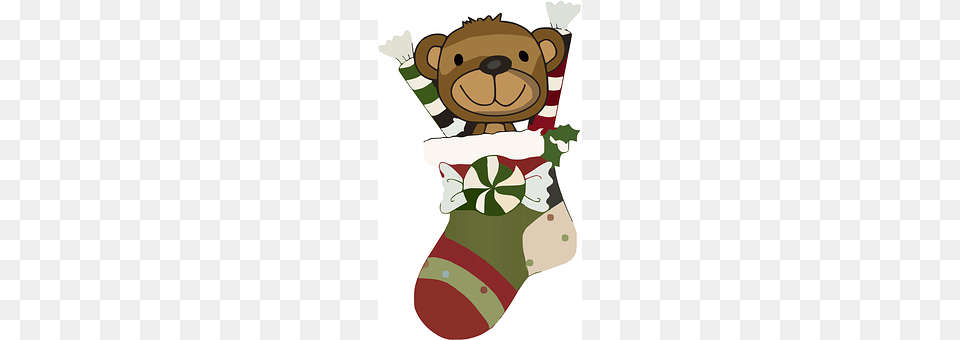 Christmas Stocking Hosiery, Clothing, Gift, Festival Free Png Download