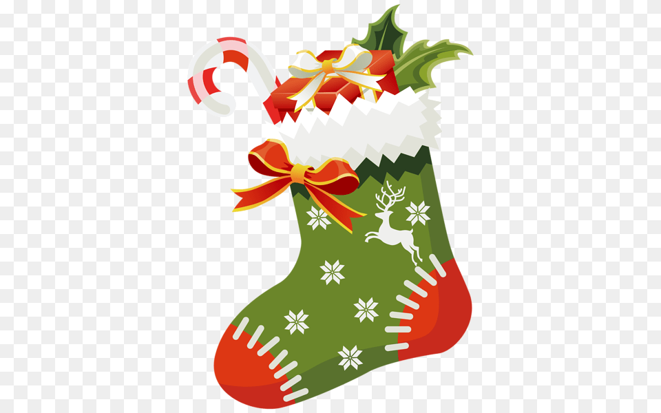 Christmas Stocking, Hosiery, Clothing, Gift, Festival Free Png