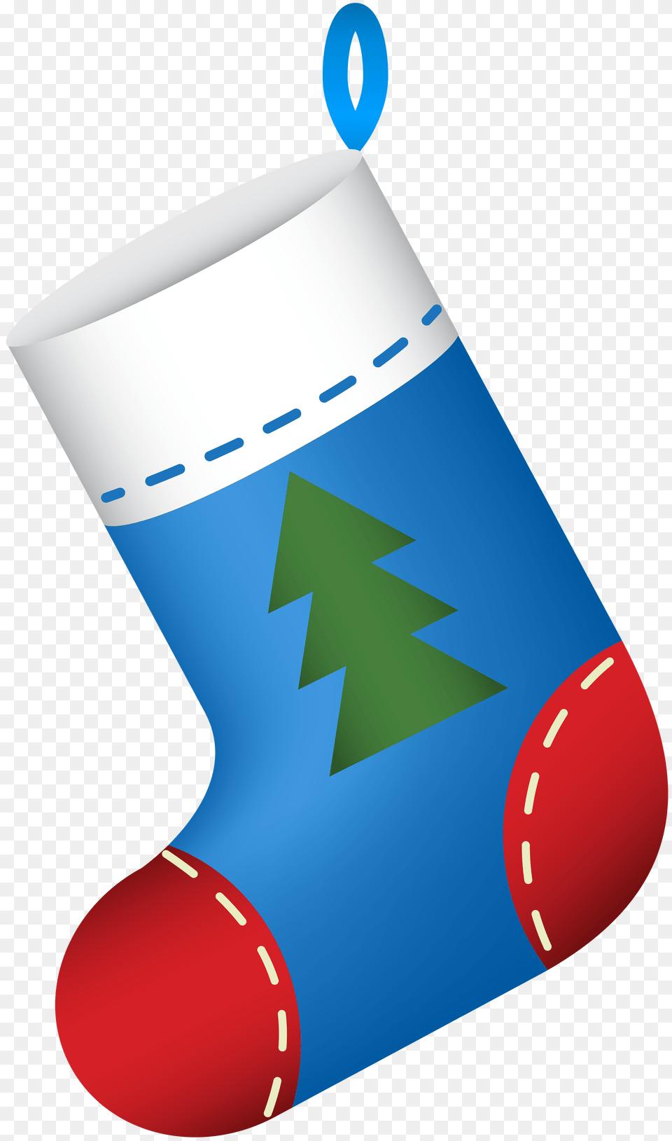 Christmas Stocking Blue Clip, Clothing, Hosiery, Christmas Decorations, Christmas Stocking Png Image