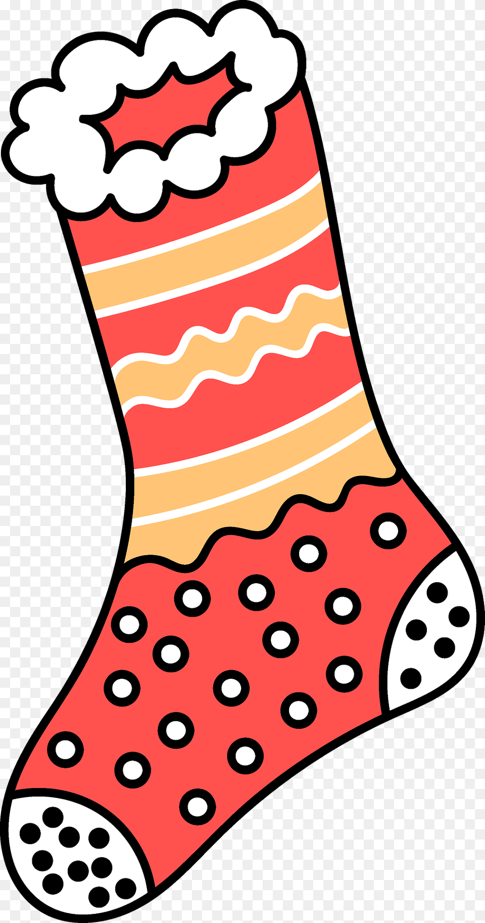 Christmas Stocking Clipart, Hosiery, Clothing, Gift, Festival Free Png