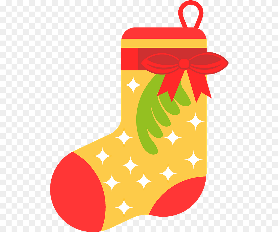 Christmas Stocking Clipart Download Transparent Christmas Stocking, Hosiery, Clothing, Gift, Festival Free Png