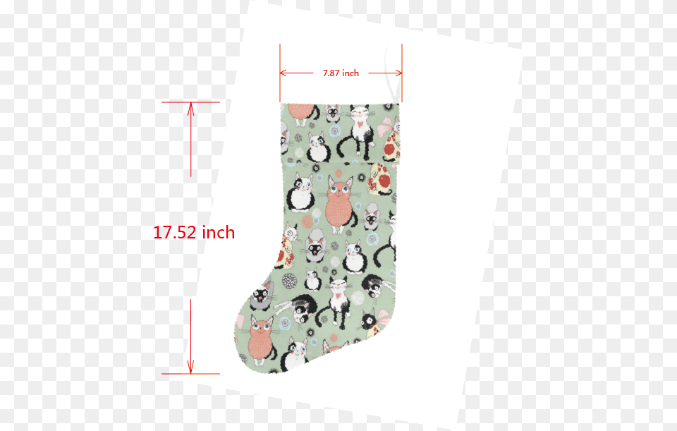 Christmas Stocking For Schnauzer, Hosiery, Gift, Clothing, Festival Png Image