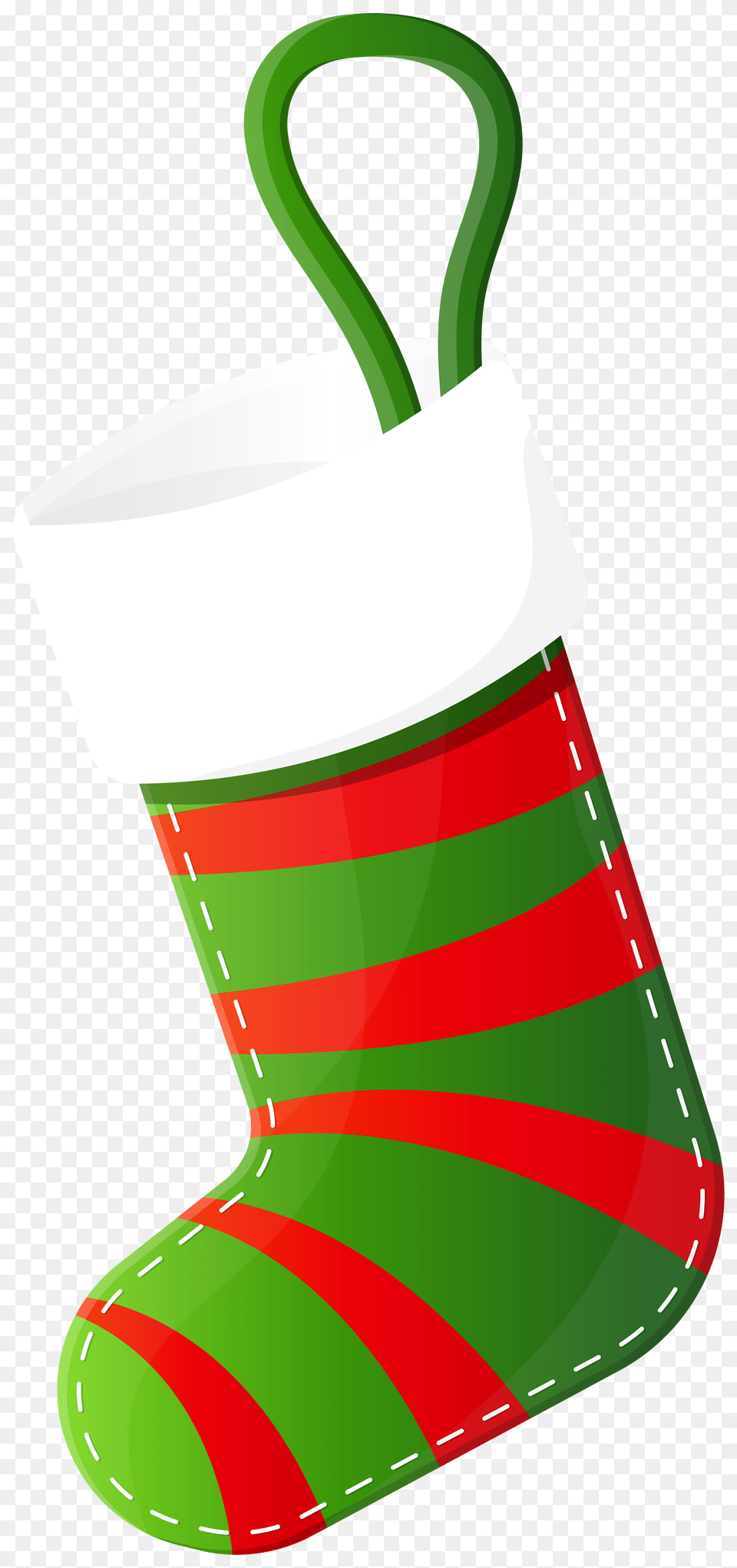 Christmas Stocking Green Clip Art, Hosiery, Clothing, Gift, Festival Png