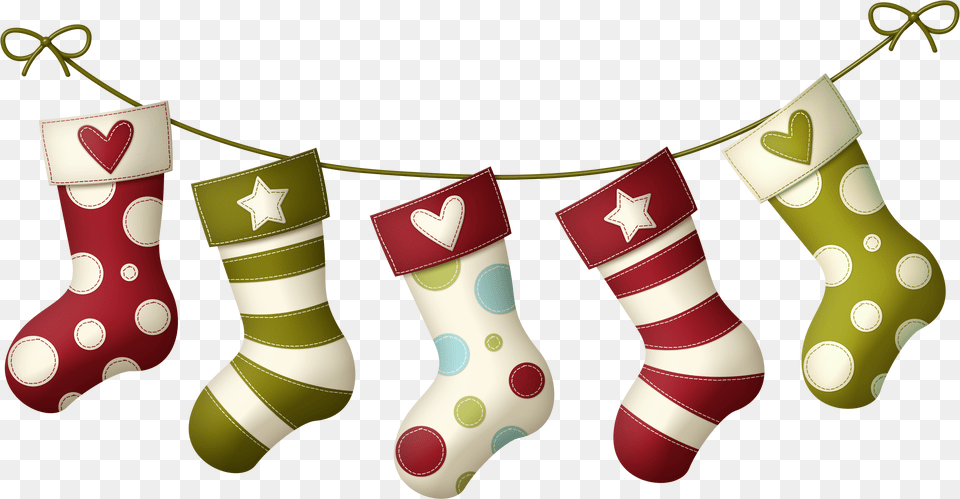 Christmas Stocking Sock Background Christmas Clip Art, Christmas Decorations, Festival, Gift, Pattern Free Png