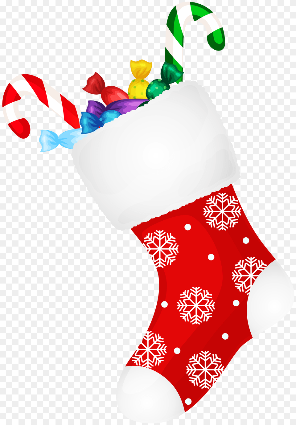 Christmas Stocking With Candies Clip Gallery, Gift, Christmas Decorations, Festival, Clothing Free Transparent Png