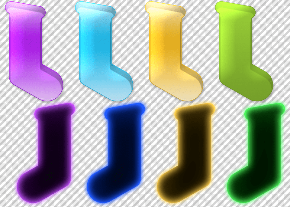 Christmas Stockings, Art, Graphics, Number, Symbol Free Png