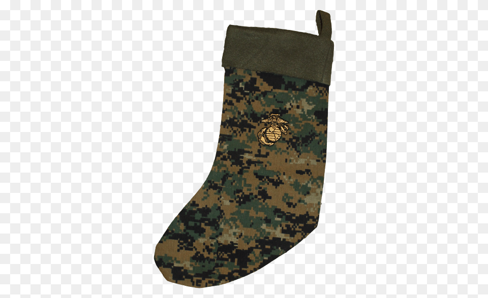 Christmas Stockings Balboa Marine Corps Christmas Stocking, Clothing, Hosiery Free Transparent Png