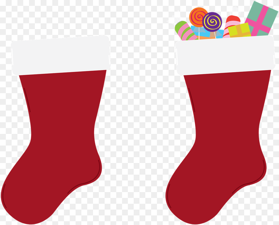 Christmas Stockings Calza Befana, Clothing, Gift, Hosiery, Stocking Free Png Download