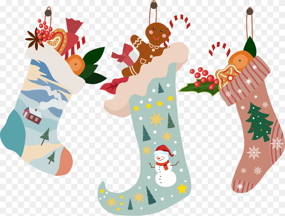 Christmas Stockings Clipart, Festival, Christmas Decorations, Hosiery, Clothing Png