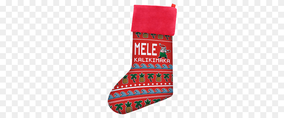 Christmas Stockings For Kids Mele Kalikimaka Hawaiian, Clothing, Gift, Hosiery, Stocking Free Transparent Png