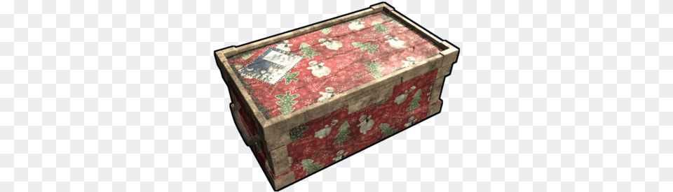 Christmas Storage Trunk, Box, Crate, Mailbox Free Png Download