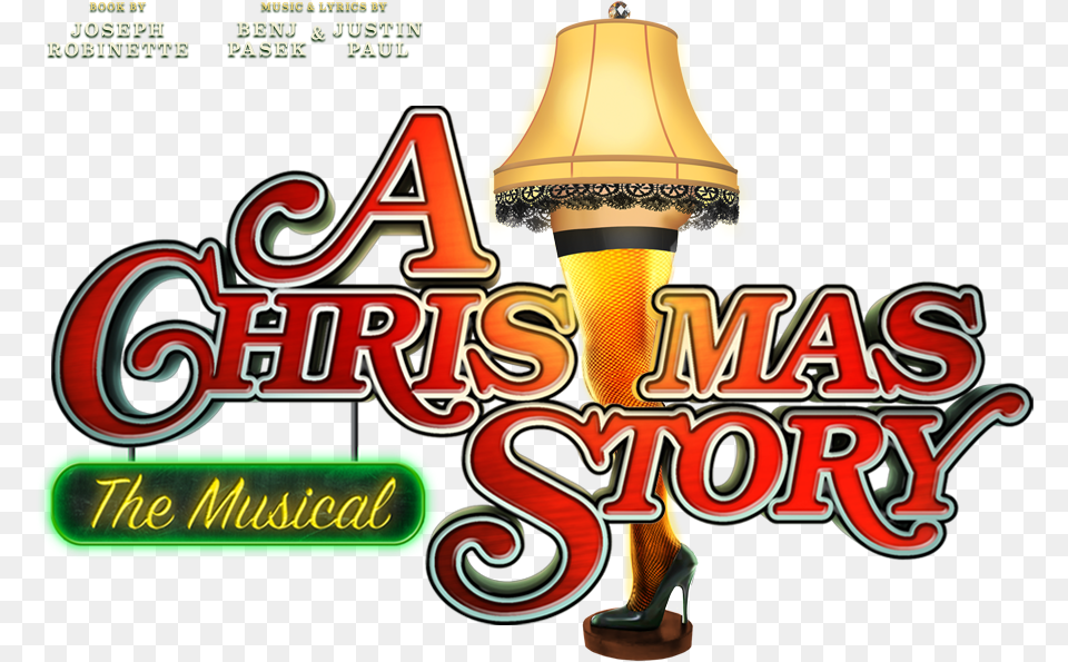 Christmas Story Broadway Show, Lamp, Light, Clothing, Shoe Free Transparent Png