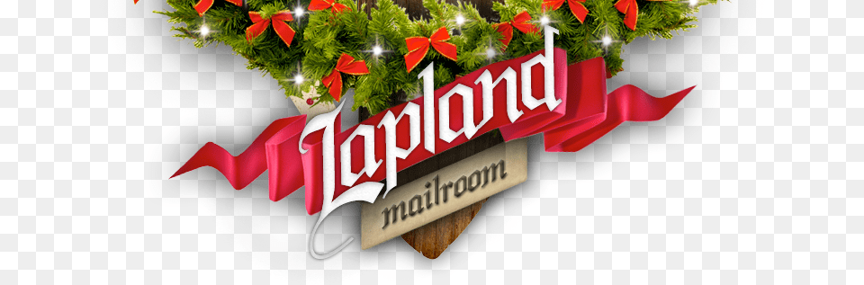 Christmas Straight To Your Door Christmas Letters From Lapland, Art, Graphics, Plant, Tree Png