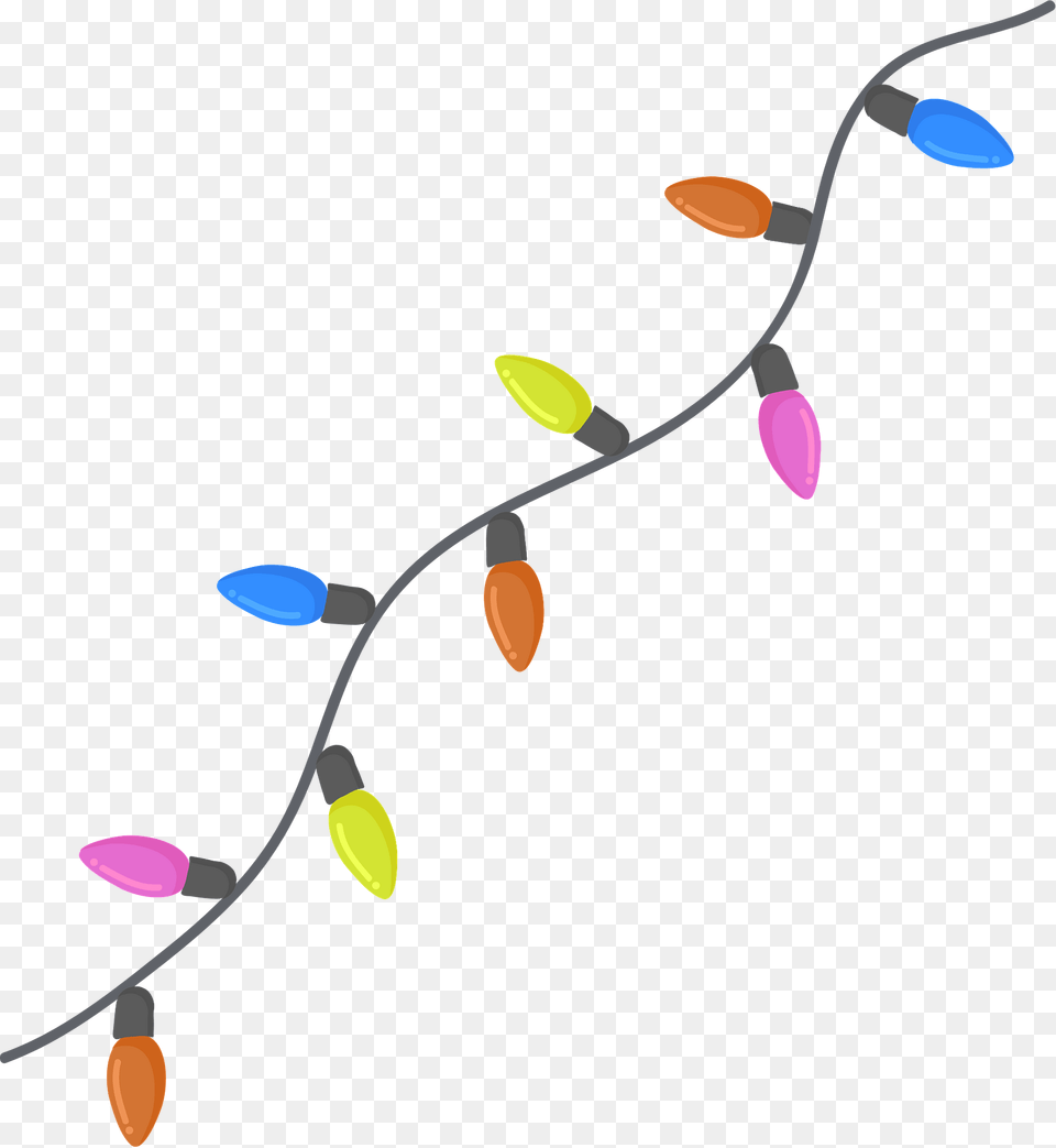 Christmas String Lights Clipart, Smoke Pipe Free Transparent Png