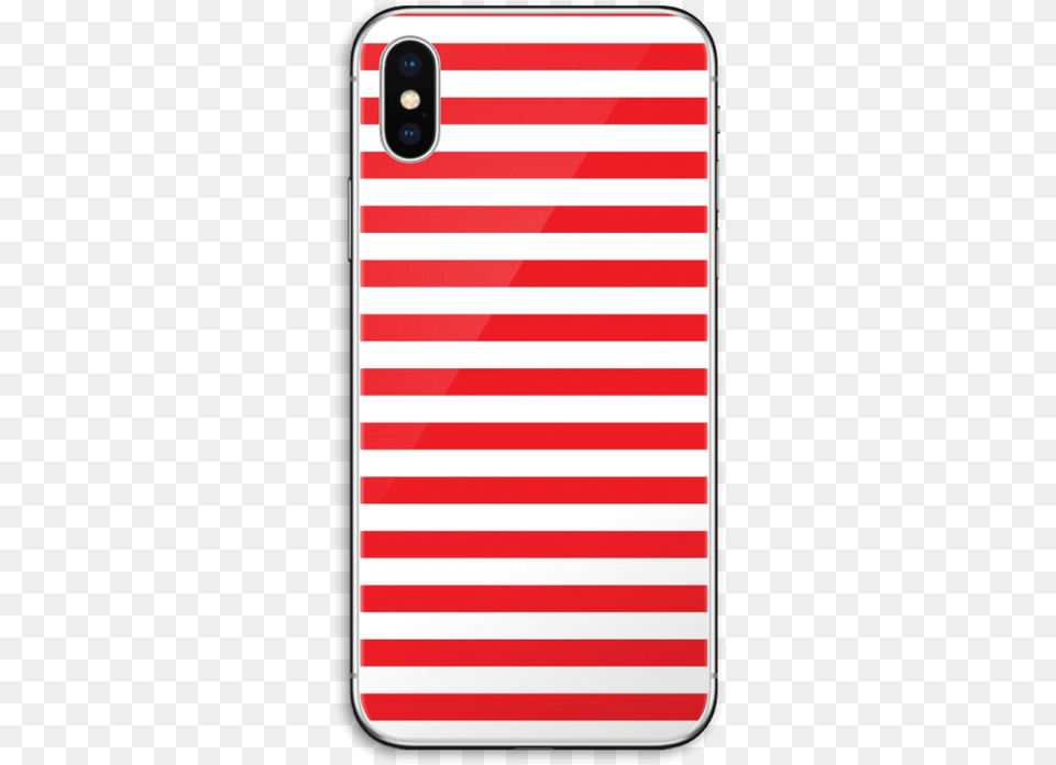 Christmas Stripes Skin Iphone X Mobile Phone Case, Electronics, Mobile Phone, Flag Free Transparent Png