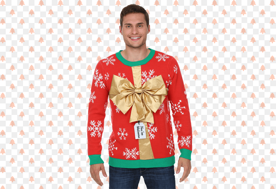 Christmas Sweater Snowman Balls Ugly Christmas Sweater, Blouse, Clothing, Sleeve, Long Sleeve Png Image