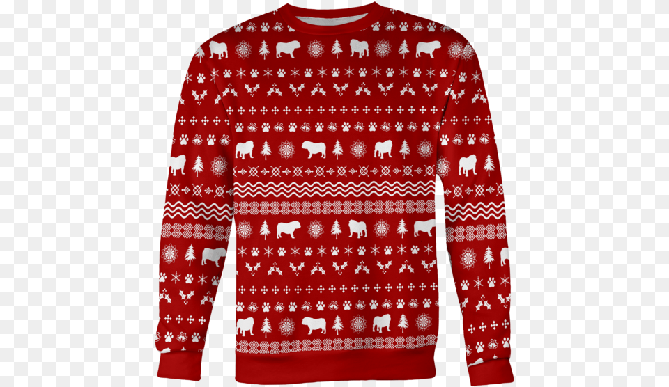 Christmas Sweater Transparent, Clothing, Knitwear, Sweatshirt, Coat Free Png