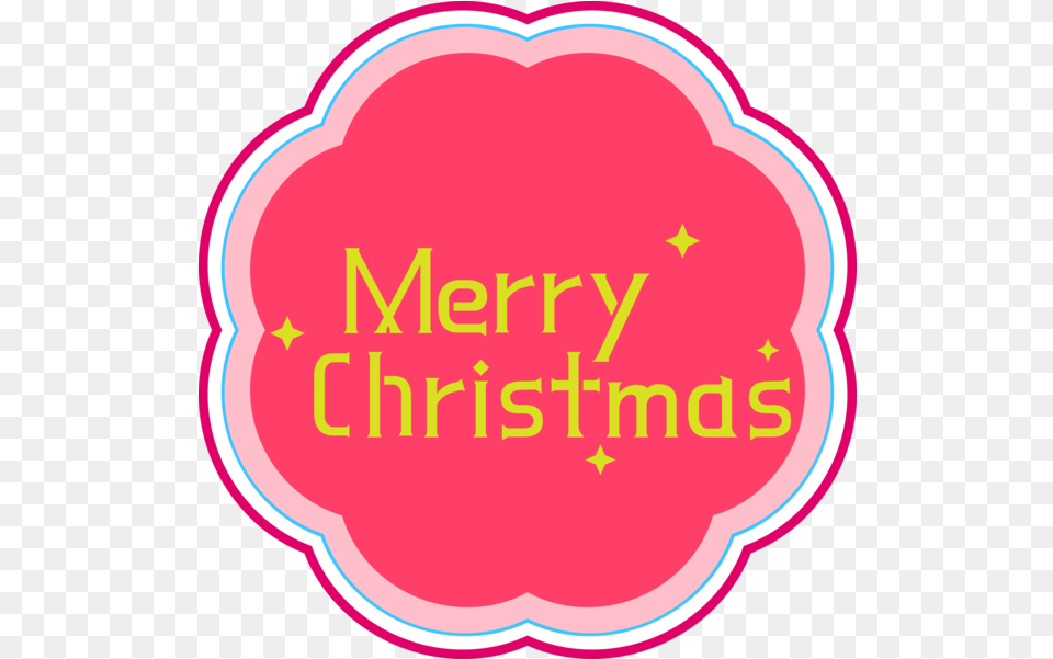 Christmas Text Pink Heart For Fonts Dot, Sticker Free Transparent Png