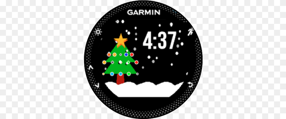 Christmas Theme Christmas Watch Face, Christmas Decorations, Festival, Symbol, Disk Png Image