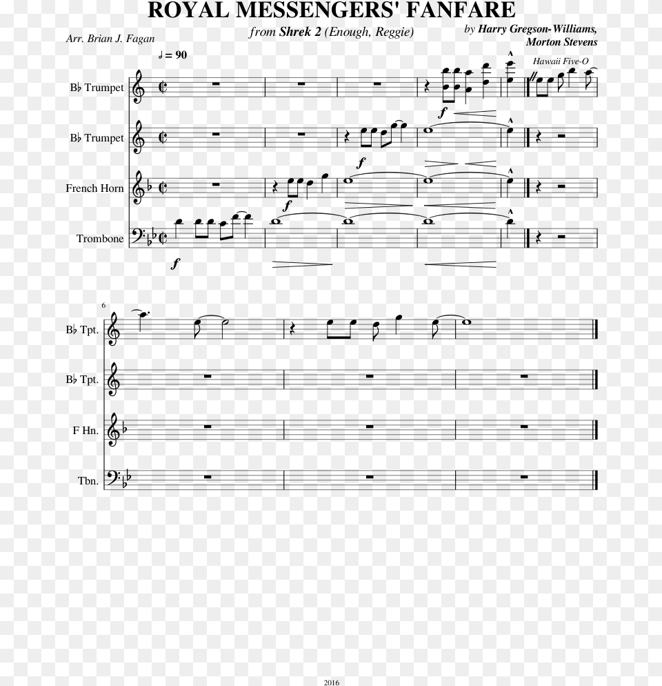 Christmas Time Is Here Trumpet Sheet Music, Gray Free Transparent Png