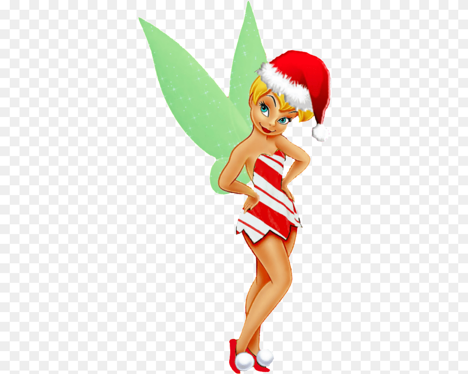 Christmas Tinkerbell Clipart, Elf, Person, Book, Comics Free Png