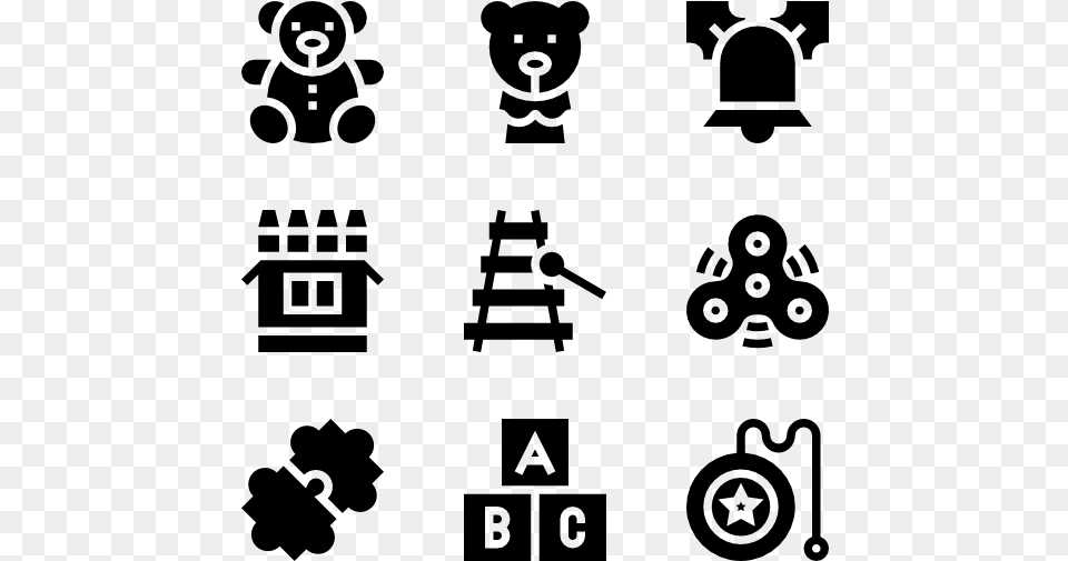 Christmas Toys Animal Head Vector, Gray Free Transparent Png