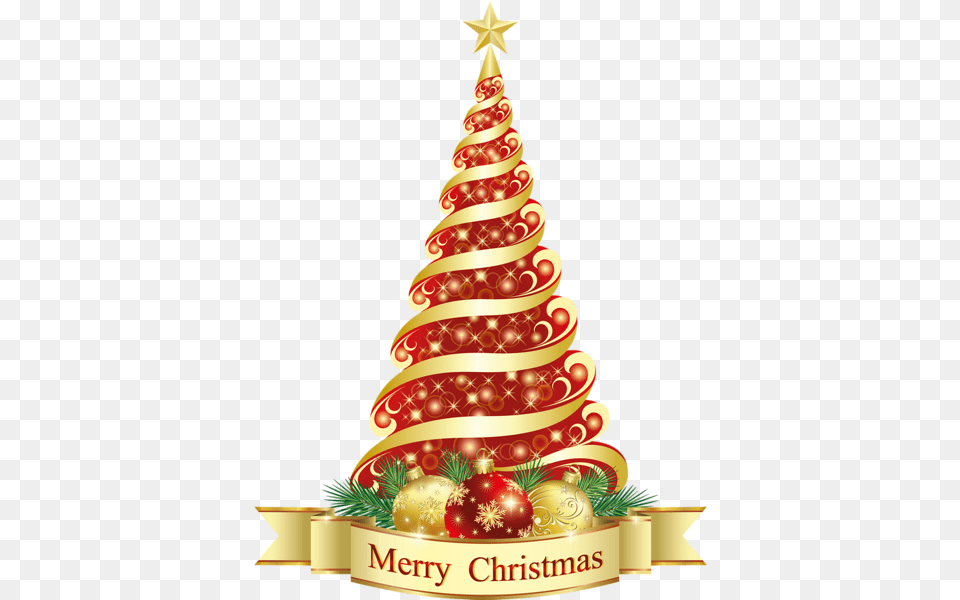 Christmas Tree, Christmas Decorations, Festival, Christmas Tree, Cake Free Png Download