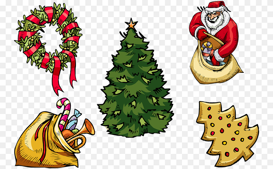 Christmas Tree, Plant, Adult, Person, Woman Free Transparent Png
