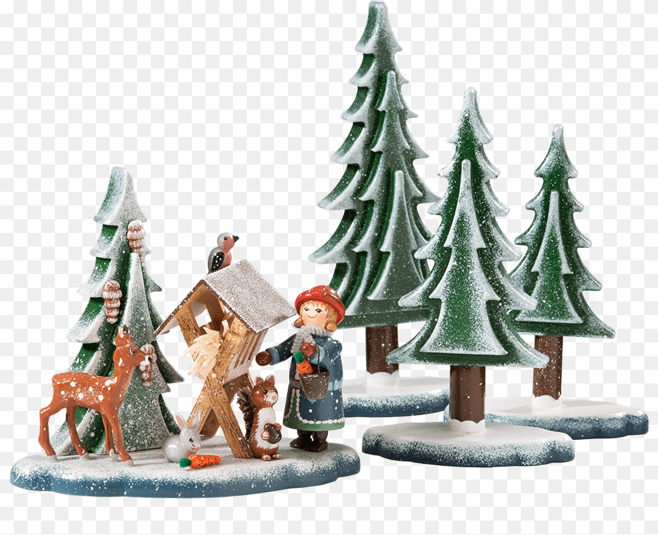 Christmas Tree, Figurine, Baby, Person, Animal Free Transparent Png