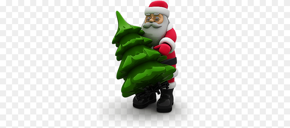 Christmas Tree, Green Png Image