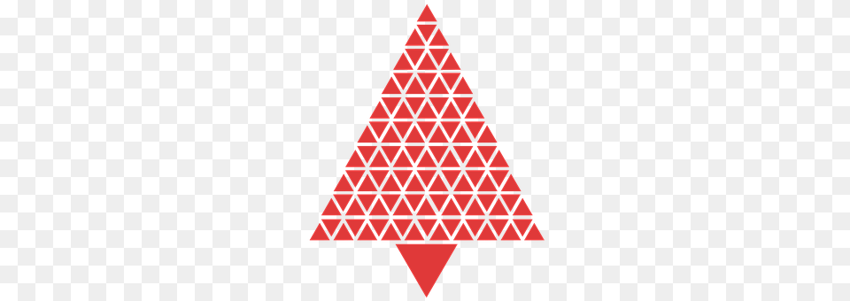 Christmas Tree Triangle Png Image