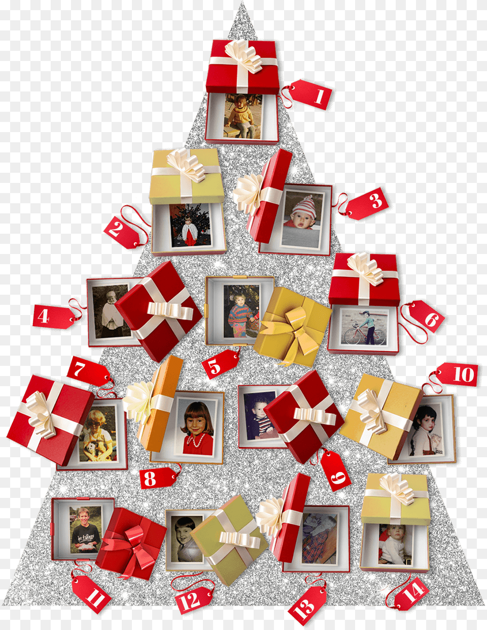 Christmas Tree, Person, Face, Head Png Image