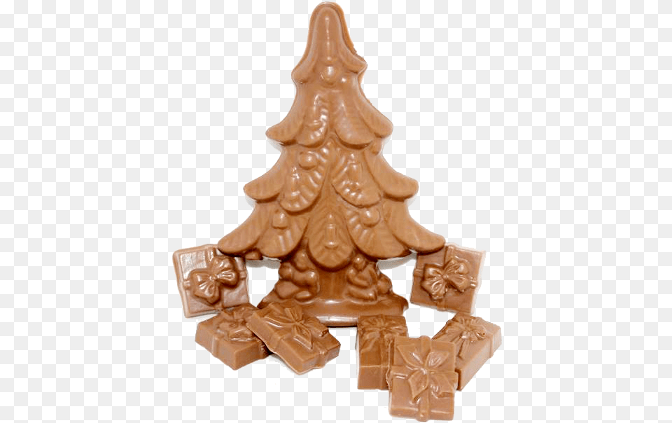 Christmas Tree, Food, Sweets, Chocolate, Dessert Free Png Download