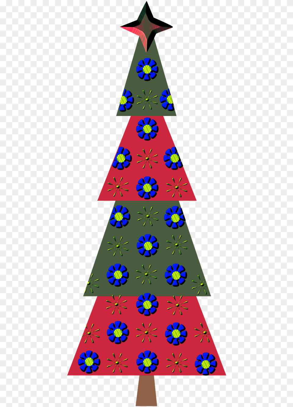 Christmas Tree, Christmas Decorations, Festival, Pattern, Person Free Png Download