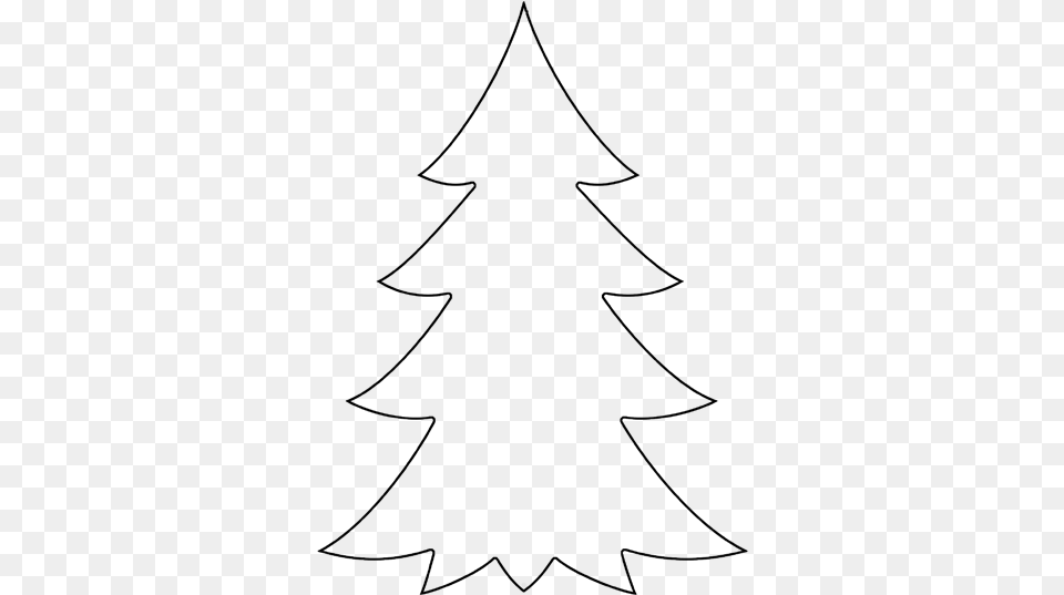 Christmas Tree, Gray Free Transparent Png
