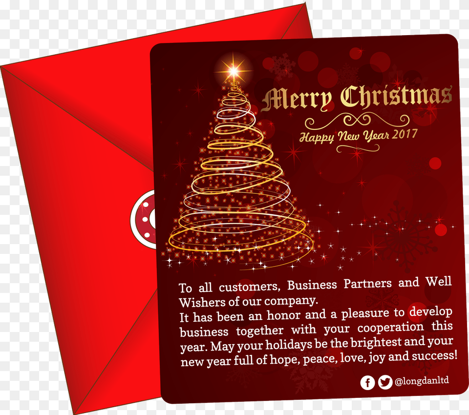 Christmas Tree, Advertisement, Envelope, Greeting Card, Mail Png